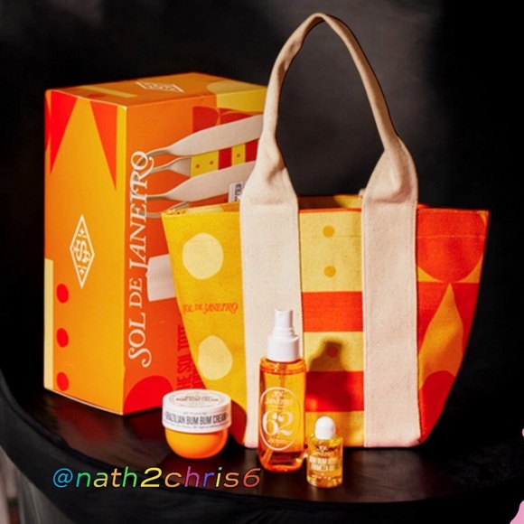 SOL DE JANEIRO
Limited Edition Sol Tote + Body Essentials NIB - Picture 2 of 5